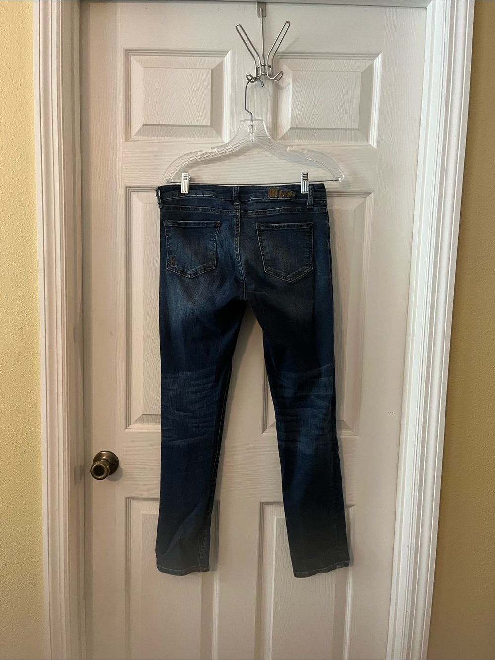 Kut from the Kloth Women's Dark Indigo Straight Leg Jeans